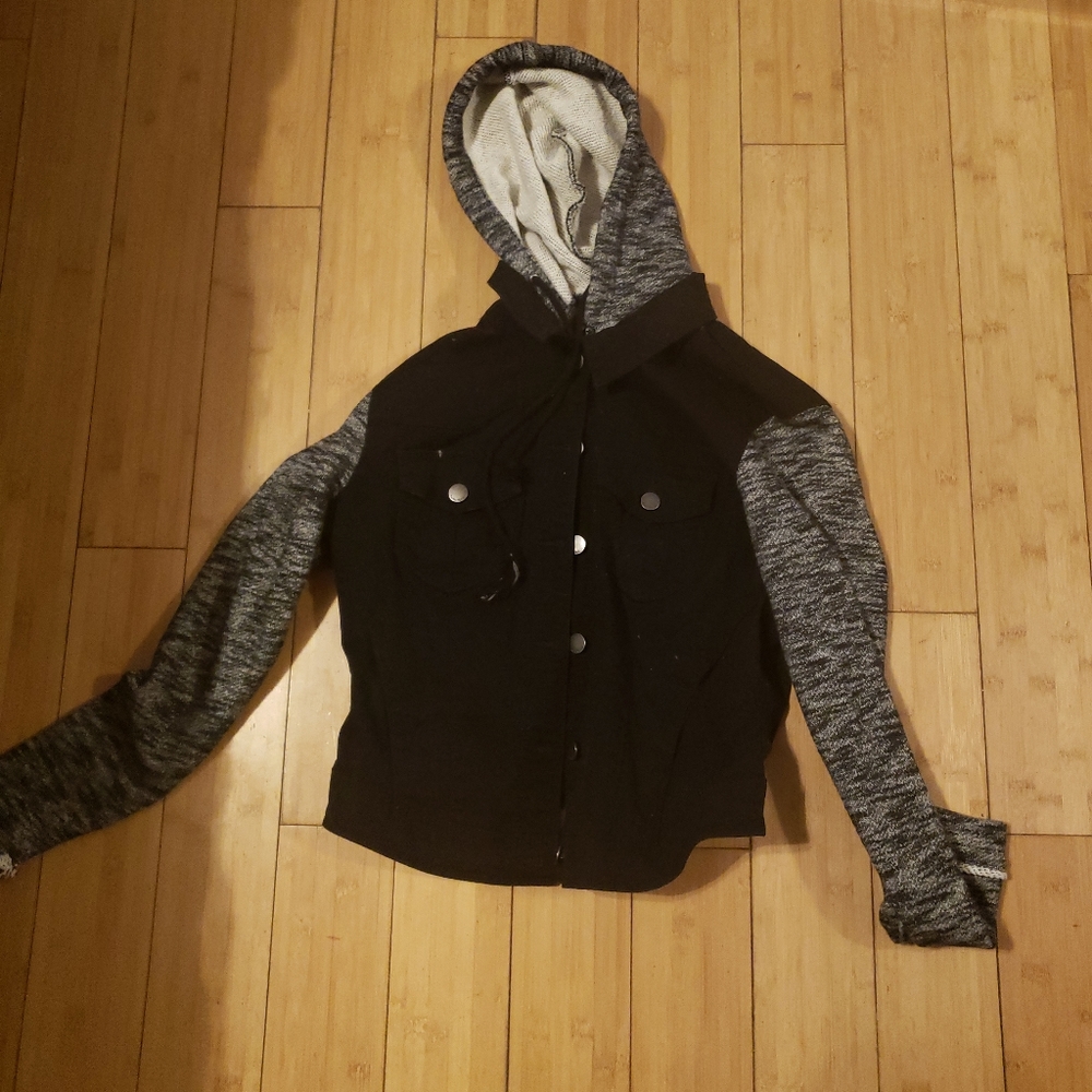 Sweater Jean Jacket